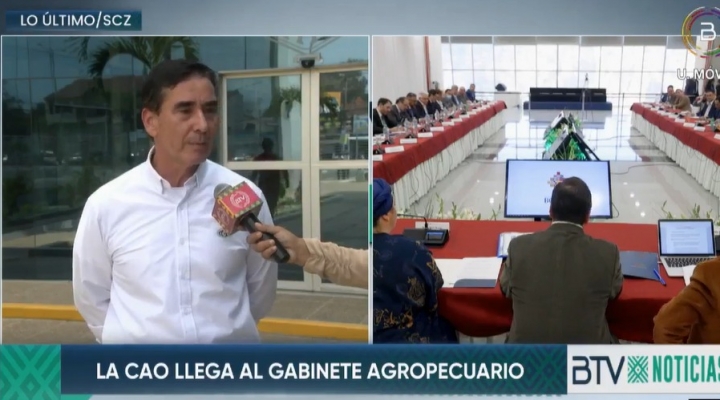 Sectores productivos llegan al encuentro del gabinete agropecuario en Santa Cruz 