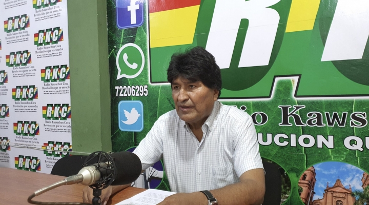 Brújula Digital denuncia que radio de Evo Morales intenta cerrar la cuenta de Facebook del portal