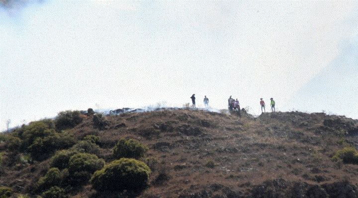 Apagan el fuego en Tarija después de 200 hectáreas convertidas en cenizas