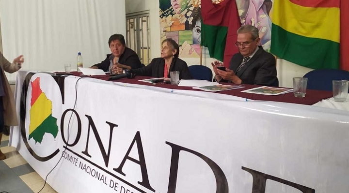 Conade anuncia juicio de responsabilidades a Evo Morales por traición a la patria
