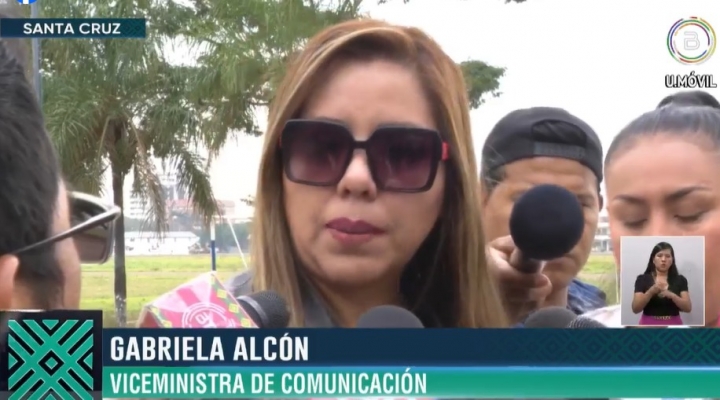 Viceministra pide no "politizar" el tema de los incendios y anuncia descargas de agua para sofocarlos