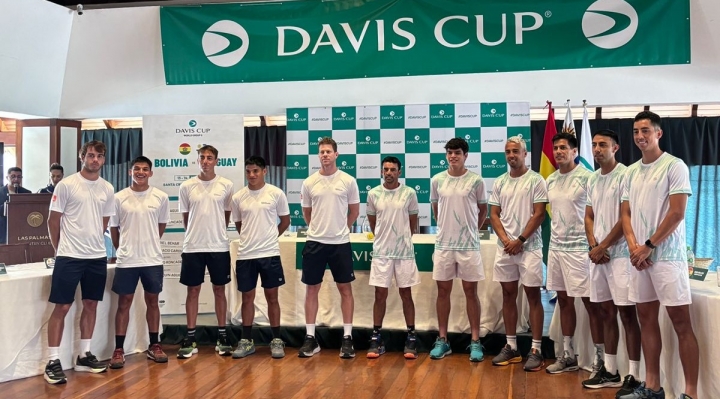 Copa Davis: Hugo Dellien y Joaquín Aguilar abrirán la serie Bolivia vs. Uruguay