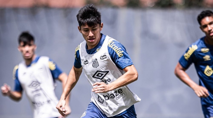 Miguel Terceros vuelve a entrenar con el equipo principal del Santos