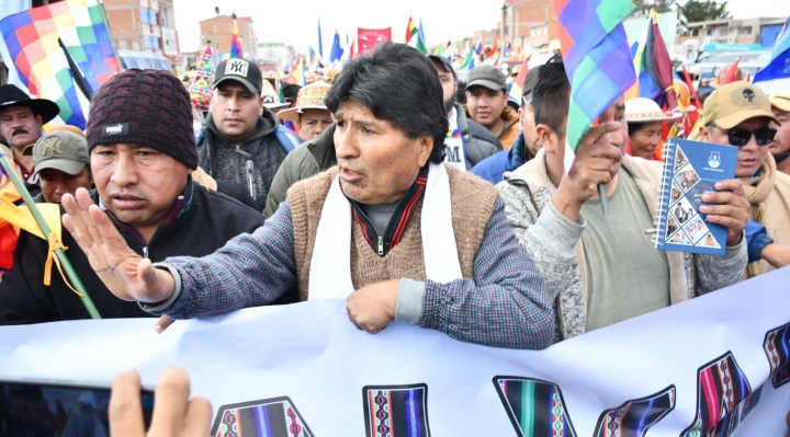 Los lectores de Brújula Digital apoyan mayoritariamente un proceso judicial a Evo Morales por bloqueos