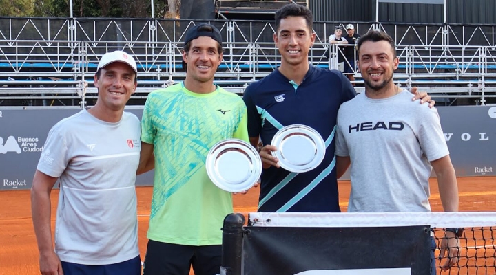 Murkel Dellien y Facundo Mena ganan el Challenger de Buenos Aires