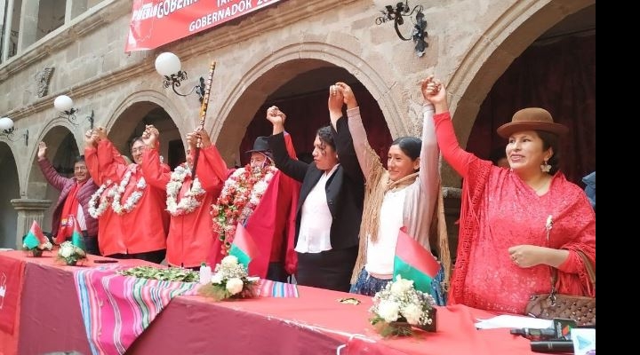 Presentan a Rafael Quispe como candidato a gobernador por Demócratas en La Paz