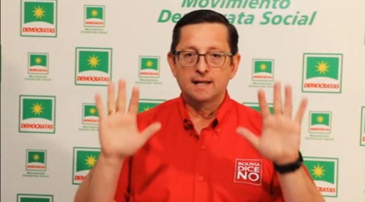 Óscar Ortiz dice que no votaría por Evo y ¿por Mesa?: “no reemplacemos una corrupción por otra"