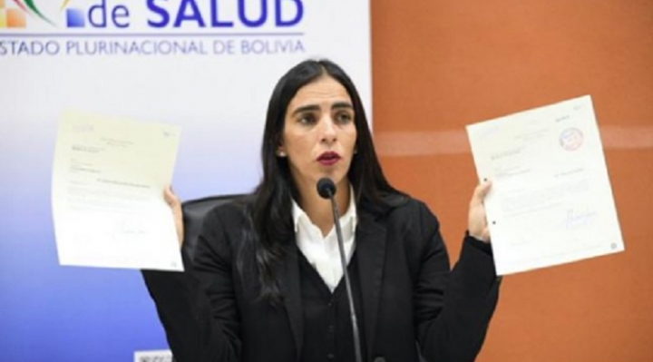 Ministra de Salud envía última carta al Colegio Médico de Bolivia para reinstalar el dialogo y pide fijar fecha y hora
