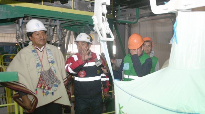 Inauguran Planta de Cloruro de Potasio que pretende producir 350 mil toneladas al año