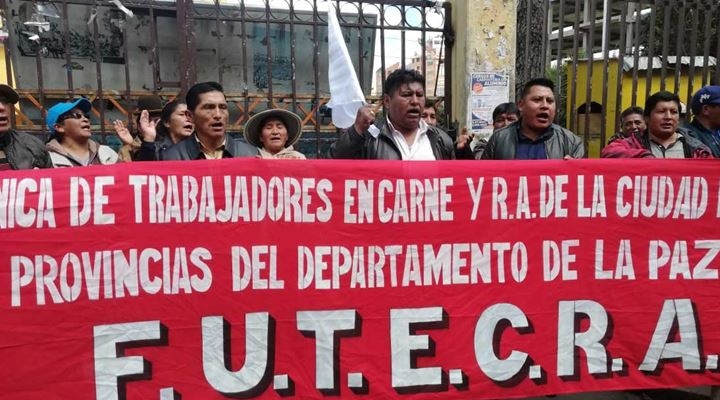 Carniceros de El Alto se desmarcan del MAS y piden nuevas elecciones con nuevos vocales electorales