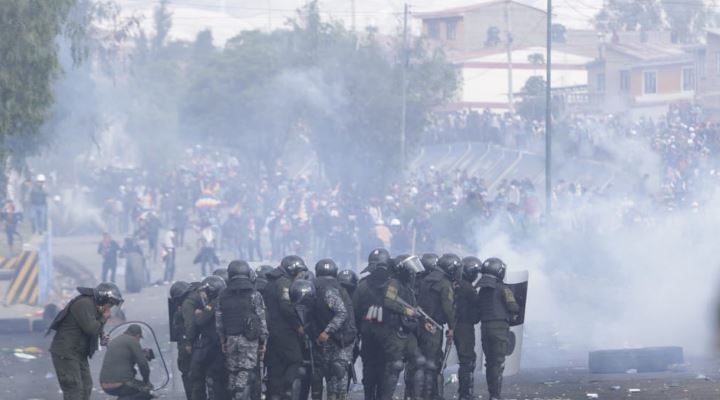 Al menos cinco personas murieron en enfrentamientos en Sacaba, la Presidenta habla de acciones de sedición