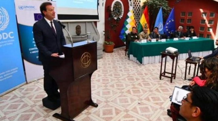 UNODC en su informe sobre 2019 sobre Bolivia señala la incautación e incineración de más de 21 mil kilos de sustancias ilícitas