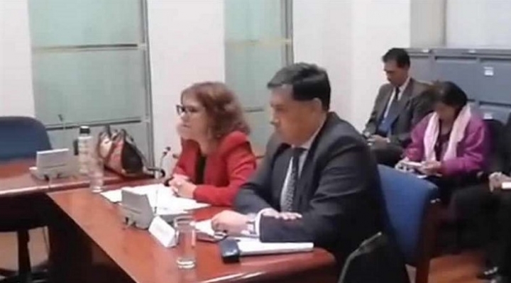 Fiscal Lanchipa se acogió a su derecho al silencio en declaración dentro del juicio de responsabilidades en su contra
