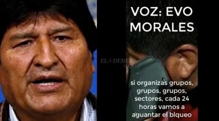 Resultados de pericia al audio Evo Morales y Faustino Yucra se conocerá este viernes