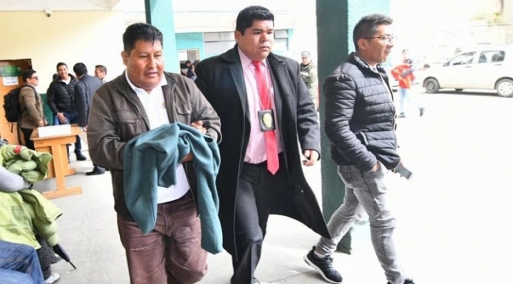 Exdirector del INRA con detención preventiva de  60 días en el penal de San Pedro de La Paz