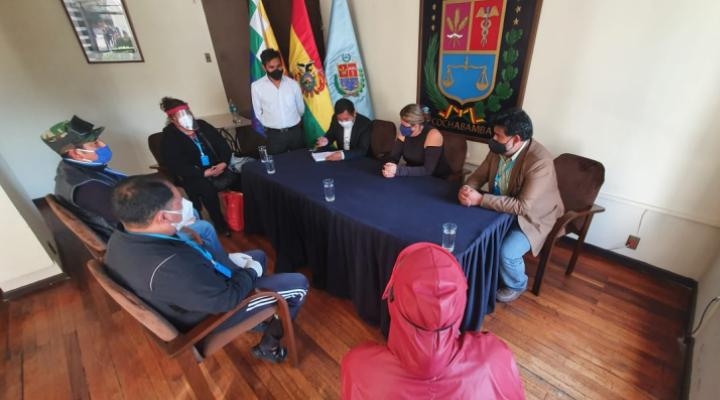 Cochabamba pide declaratoria de desastre por la pandemia del COVID-19
