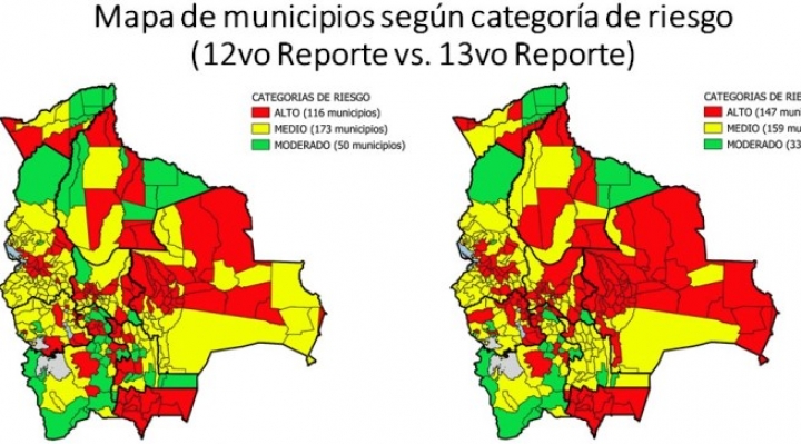 Hay un repunte de municipios con riesgo alto de contagio de COVID-19; La Paz está entre los 10 primeros