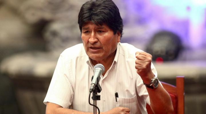 Evo Morales cree que la expansión del COVID-19 es parte de una “guerra biológica”
