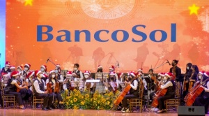 Capital Social de BancoSol despidió el 2021, con un concierto de la Orquesta Sinfónica ClaveSol y exposición 