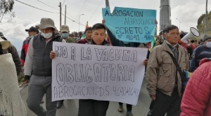 Sectores del MAS desafían a Luis Arce y piden anular la obligatoriedad del carnet de vacuna