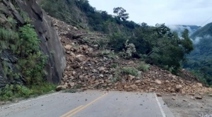 Lluvias en Tarija causan derrumbes y el cierre de la vía a regiones del chaco
