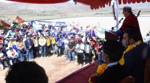 Presidente anuncia construcción de planta de cebolla y ajo en Iscanyachi