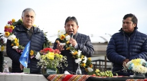 Choquehuanca llama desde Argentina a la unidad en Bolivia  y a "continentalizar" la defensa de los derechos