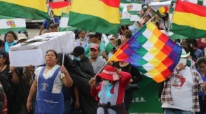 El MAS marcha en Santa Cruz y exige cárcel para opositores por el “golpe” contra Evo 1