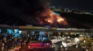 Transportadora, depósito de telas y mercado Mutualista: tres graves incendios en dos días en Santa Cruz