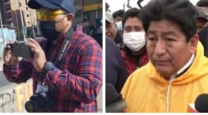 Ministro encabeza grupos de choque en Santa Cruz y funcionario se infiltra como periodista en La Paz 