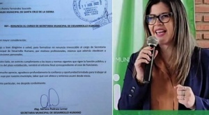 Adriana Pedraza, segunda autoridad del entorno de Jhonny Fernández en renunciar a la Alcaldía 1
