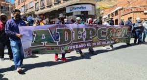 Cocaleros de Yungas reanudan movilizaciones en defensa de sus mercados