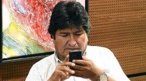 Morales denuncia el robo de dos celulares de su asistente en el acto político
