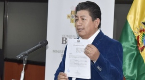 En mayo, Montaño culpó a los "pititas" por el retraso en la licitación de la doble vía Sucre- Yamparáez 