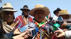 Conamaq anuncia demanda penal internacional contra Camacho y Calvo