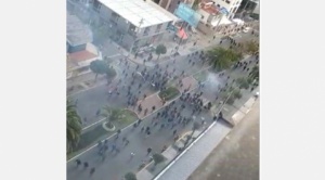 Grupos de choque del MAS atacaron marcha en La Paz; en todo el país hubo protestas contra el gobierno