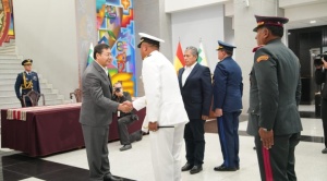 Arce a jefes militares: “Los llamo a defender los intereses del pueblo boliviano, del Gobierno y el proceso de cambio”