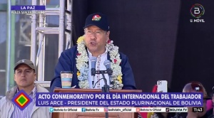 Arce anuncia el hallazgo del pozo petrolero YOPE-X1 en Yapacaní y llama a la unidad de la COB