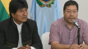 Evo Morales cuestiona que Arce no haya actuado en 2019 con respecto al banco Fassil