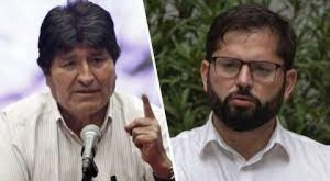 Evo crítica a Boric por declaraciones sobre la situación de DDHH en Venezuela