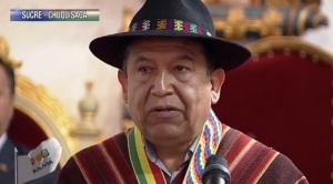 Vicepresidente Choquehuanca ahora aboga por la unidad de Bolivia