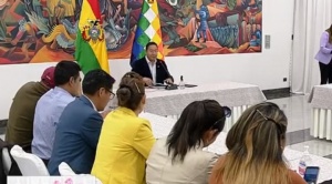 El presidente Luis Arce dice que una candidatura suya no está en su agenda