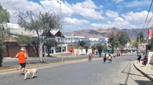 Disminuyó en un 43% las solicitudes para la circulación vehicular en el Día del Peatón en La Paz