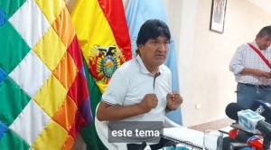 Evo Morales: “acepté la candidatura para salvar Bolivia” 1