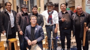 Emotivo concierto de Luis Rico en la catedral de La Paz