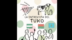 El lenguaje y la migración, la leche natural y el balafón en La Entrevista del Tuko 1