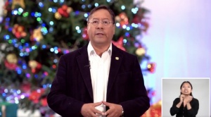 Mensaje navideño: Arce habla de erradicar la pobreza y consolidar la política de industrialización