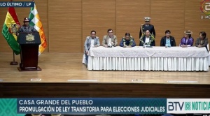 Con respaldo de la COB, CSUTCB arcista proclama a Arce y Choquehuanca candidatos para 2025