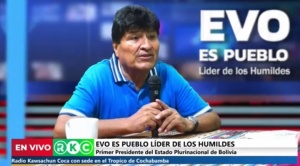 Evo recuerda que García Linera no es licenciado y admite que se usó su nombre para cerrar el caso en su contra