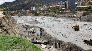 Senamhi emite alerta hidrológica roja hasta el 5 de marzo por riesgo de desborde en los ríos Irpavi y La Paz 1